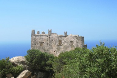 Agia Tower on Naxos Island