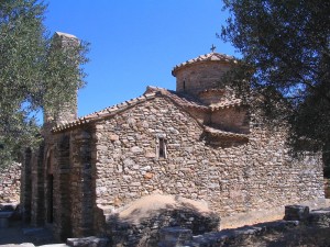 Agios Georgios Diassoritis Church in Naxps