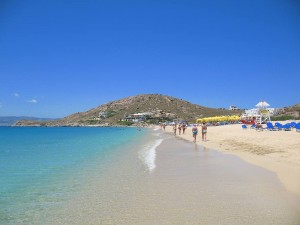 Agios Prokopios Beach on Naxos Island