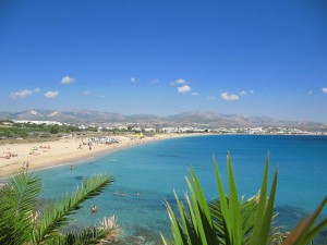 Agios Prokopios Beach on Naxos Island