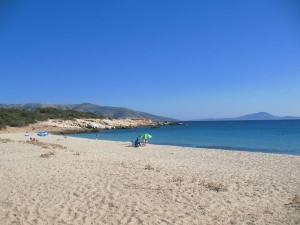Alyko beach in Naxos