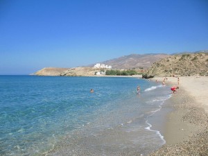 Amitis Beach in Naxos Greece