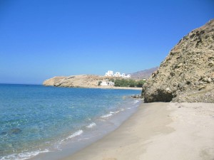 Amitis Beach in Naxos Greece