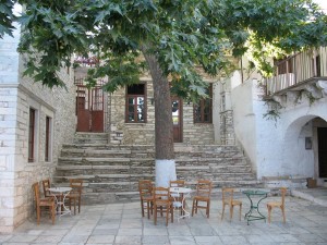 Apeiranthos village in Naxos