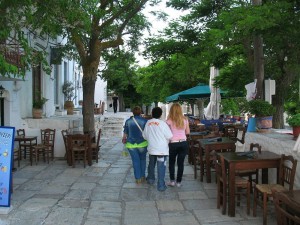 Apeiranthos village in Naxos