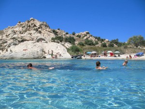 Mikri Vigla Limanaki beach in Naxos