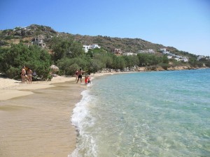 Orkos beach Naxos