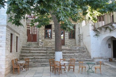 Apeiranthos village in Naxos