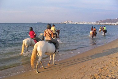 Naxos horse riding