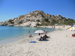 Mikri Vigla Limanaki beach in Naxos
