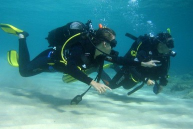 Naxos diving